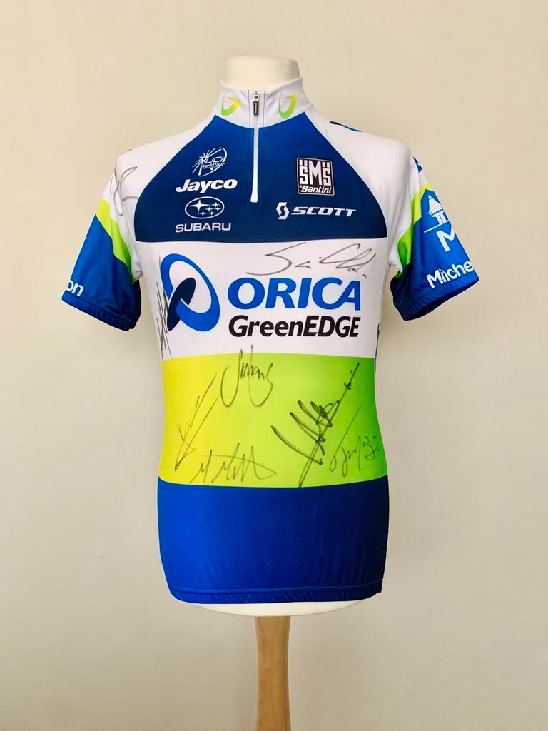 Orica GreenEDGE 2013 signed by team Tour de France shirt, Sports & Fitness, Cyclisme, Enlèvement ou Envoi, Neuf, Vêtements