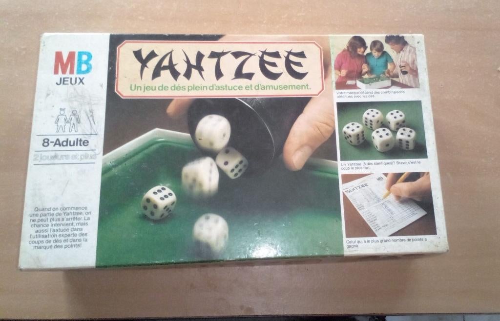 Yahtzee, Hobby en Vrije tijd, Ophalen, Gebruikt, MB