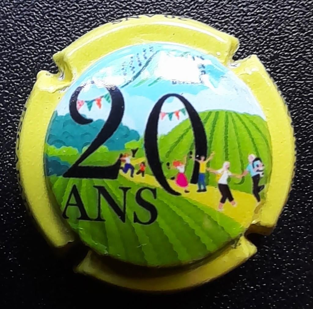 champagne capsule Escapade petillante et gourmande 20 ans, Ophalen of Verzenden, Zo goed als nieuw