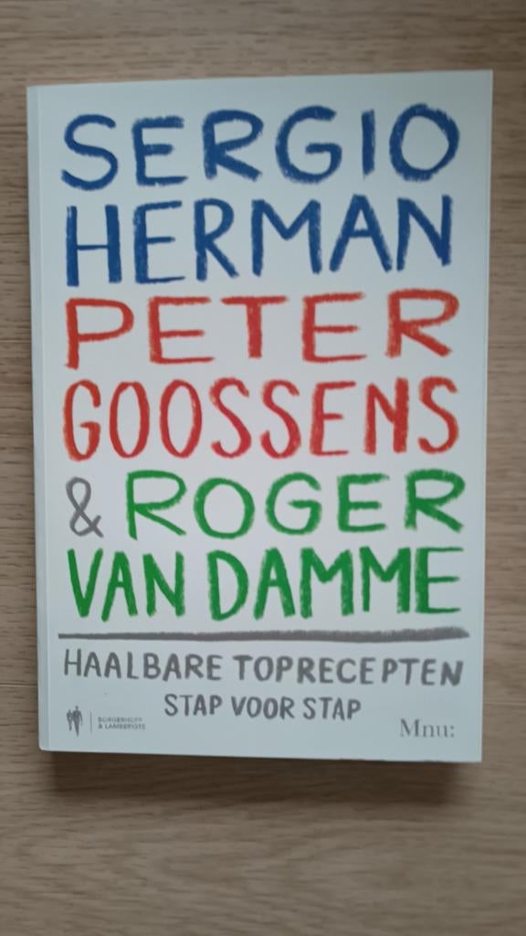 Kookboek Sergio Herman, Peter Goossens en Roger van Damme, Enlèvement ou Envoi, Neuf