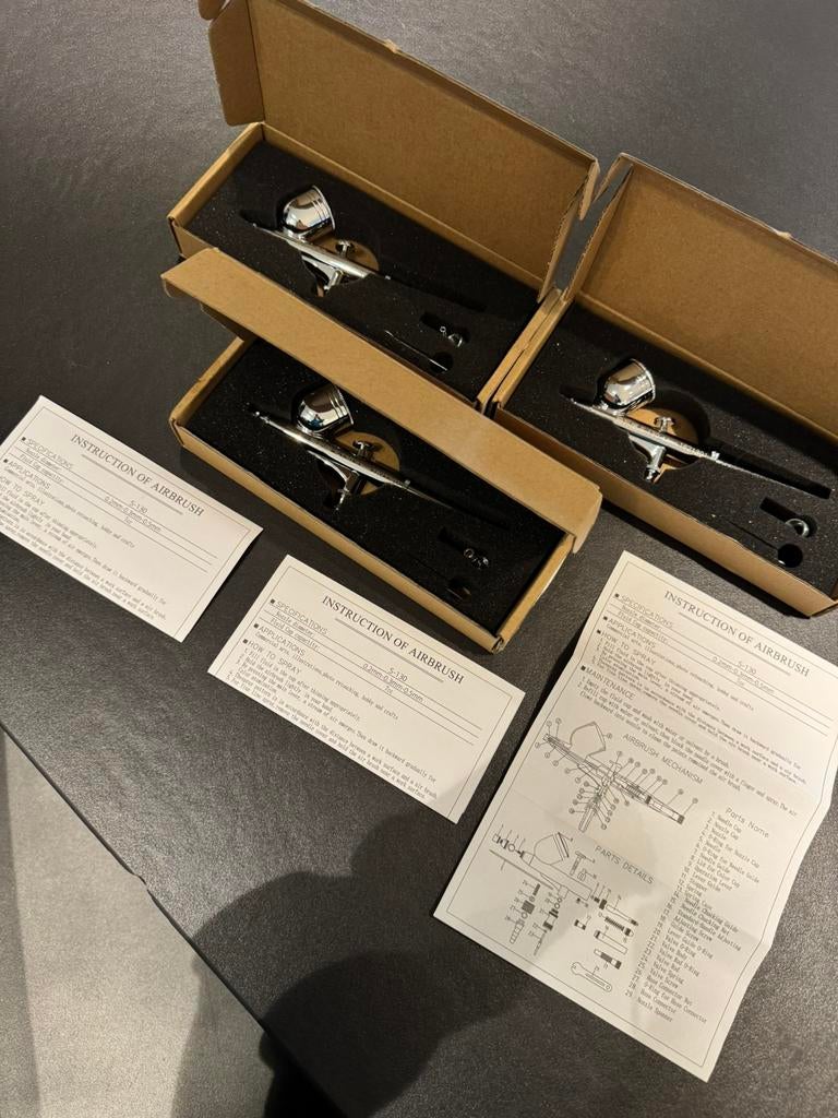 Sibongd airbrush 3x, Ophalen, Nieuw