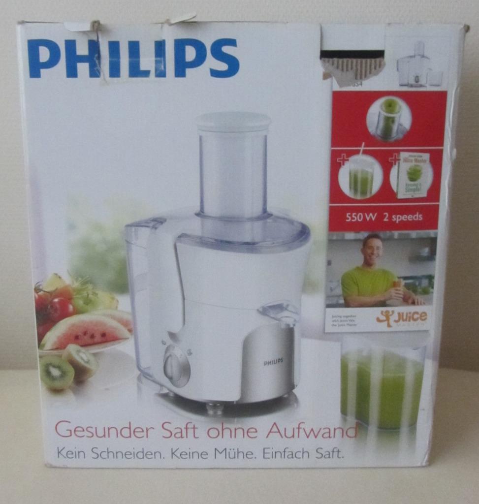 Philips Sapcentrifuge-Juicer HR1854-Nieuw ! niet gebruikt !, Verzenden, Nieuw, Elektrisch, Sapcentrifuge