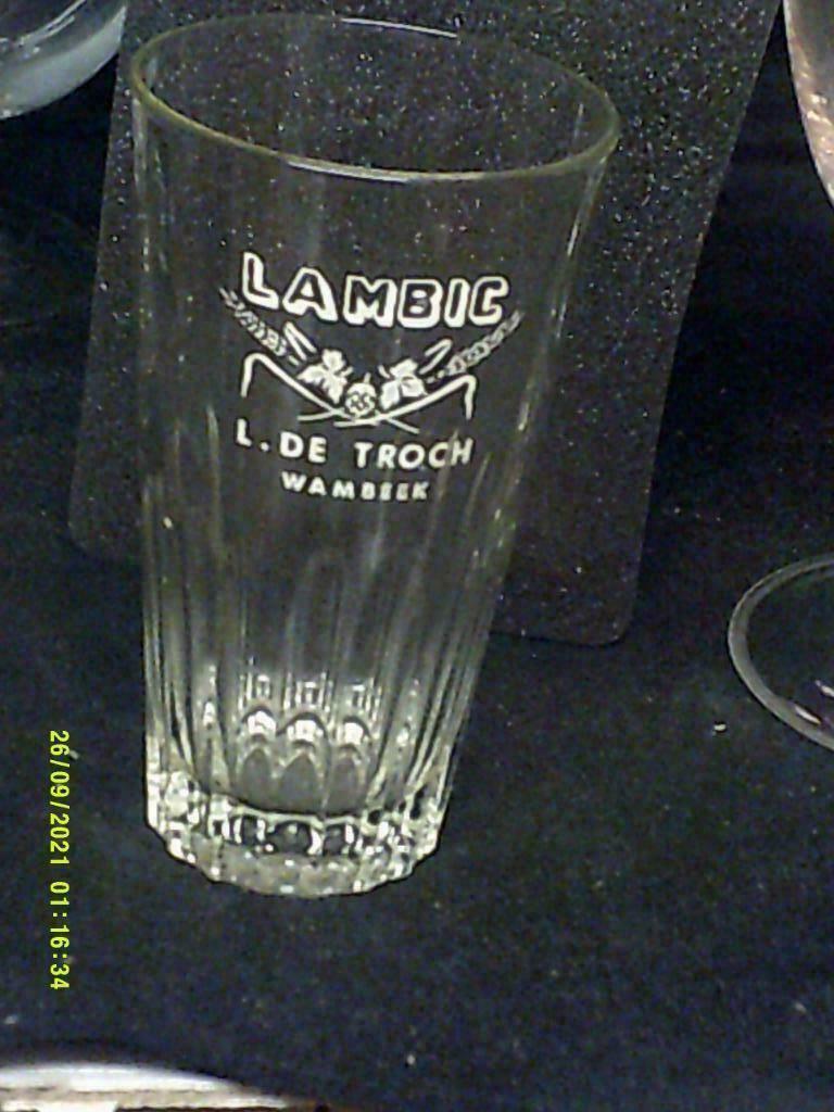 Gueuze.Kriek.Geuze.Lambic.De Troch.Oud Beersel.Mort Subite, Enlèvement ou Envoi, Utilisé, Verre ou Verres, Autres marques
