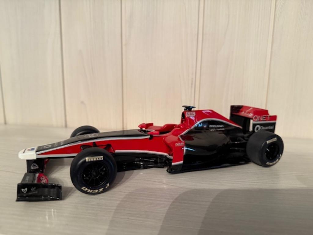 Marussia F1 Team Timo Glock 1/18 conversion, Enlèvement ou Envoi, Comme neuf, Voiture