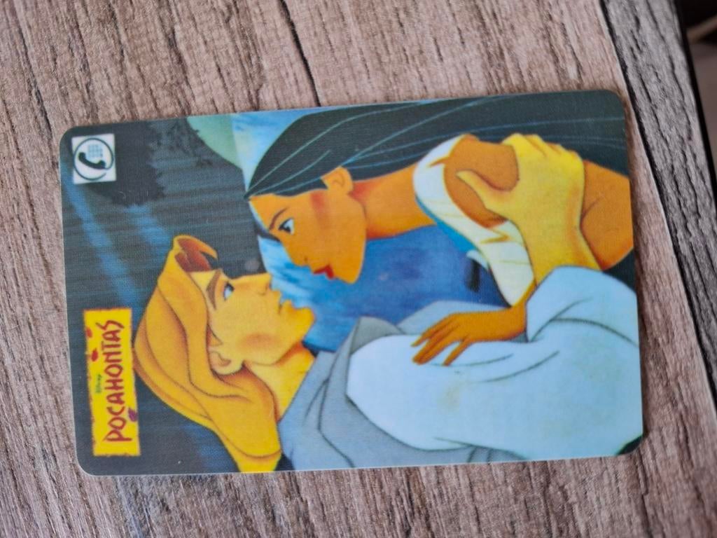 3 telefoonkaarten Disney Pocahontas, Verzamelen, Telefoonkaarten, Verzenden