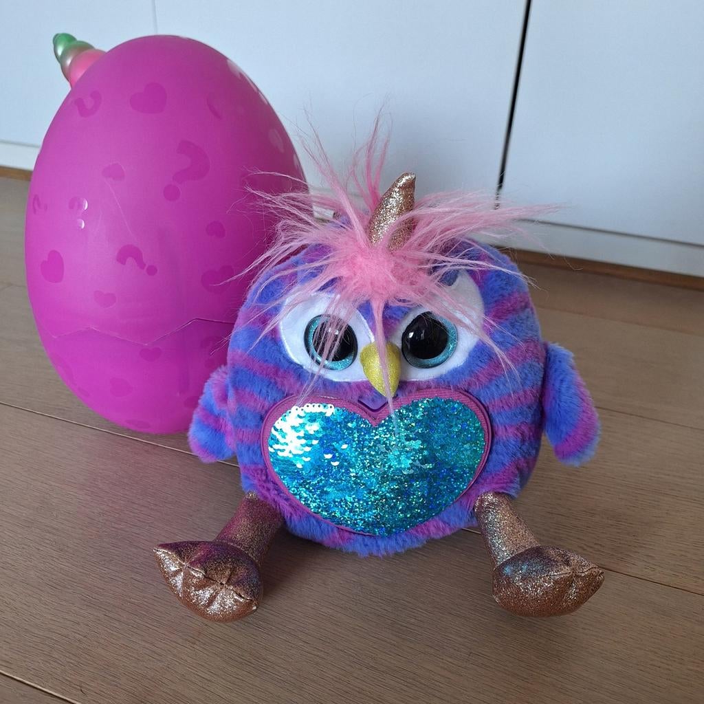 Rainbocorns sequin surprise 'peacockcorn' pauw, Ophalen, Zo goed als nieuw