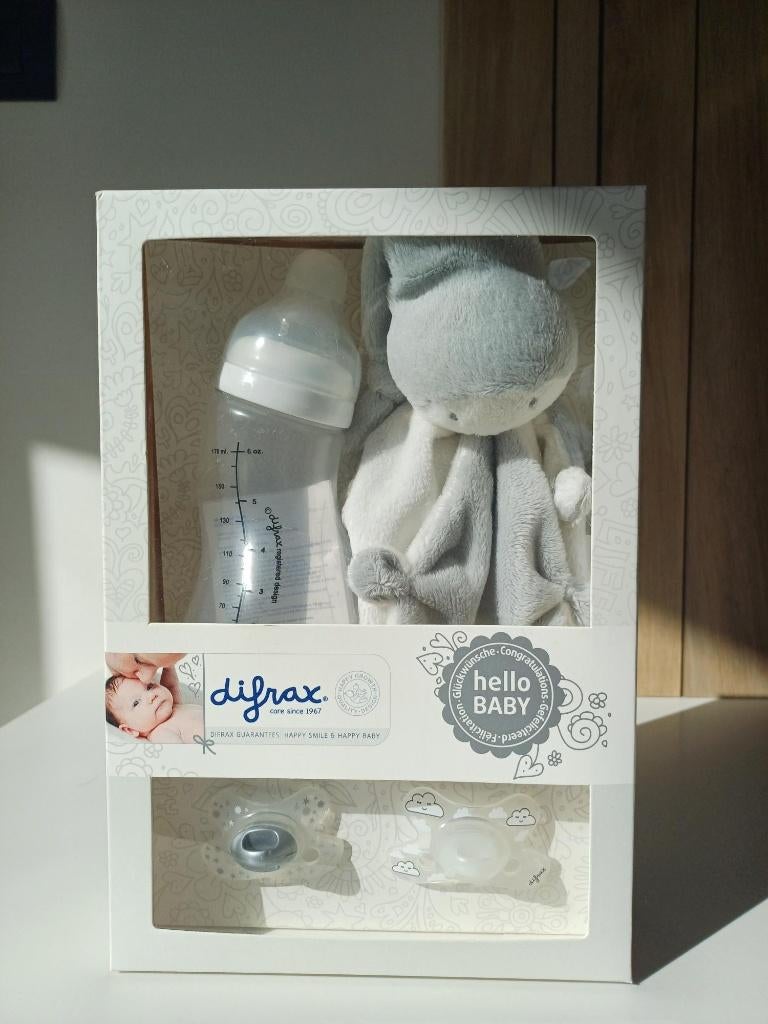 Difrax Hello baby + Speen new born, Kinderen en Baby's, Babyvoeding en Toebehoren, Ophalen, Nieuw, Overige typen
