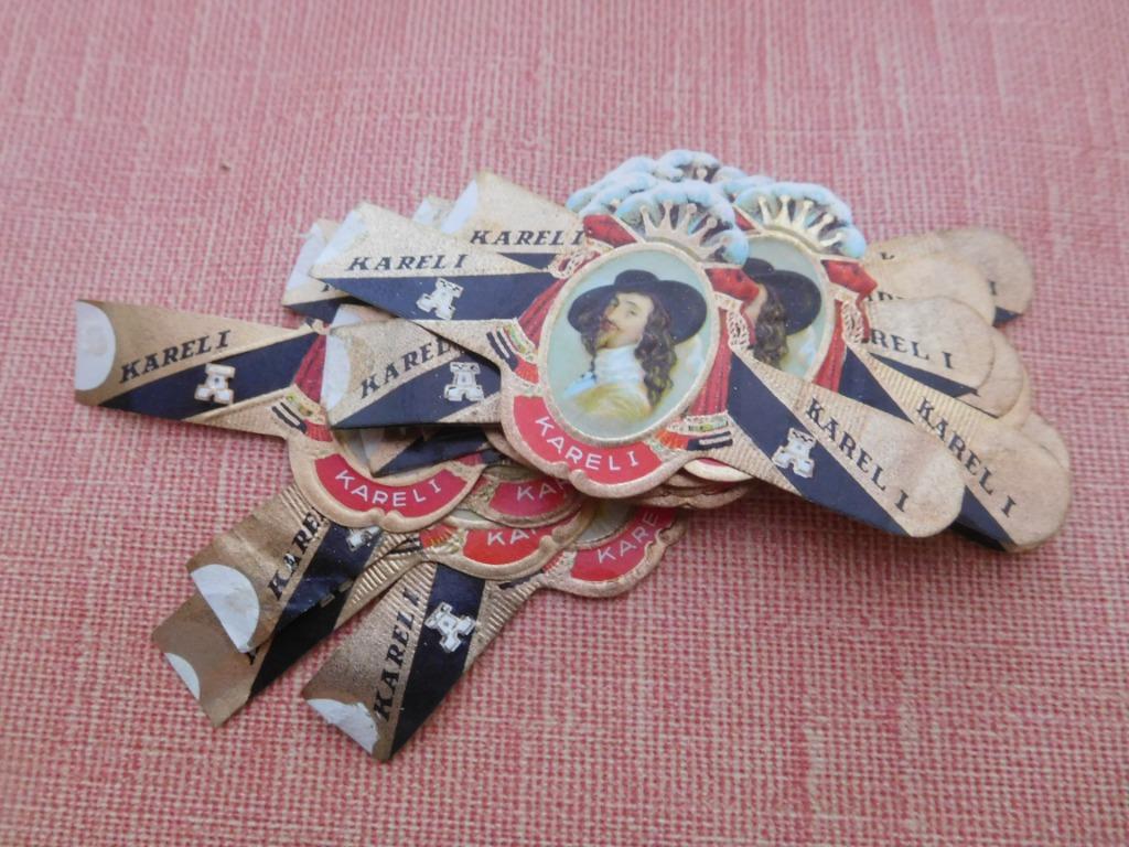 bagues de cigare fabricant Karel I, Collections, Enlèvement ou Envoi, Utilisé, Bagues de cigare