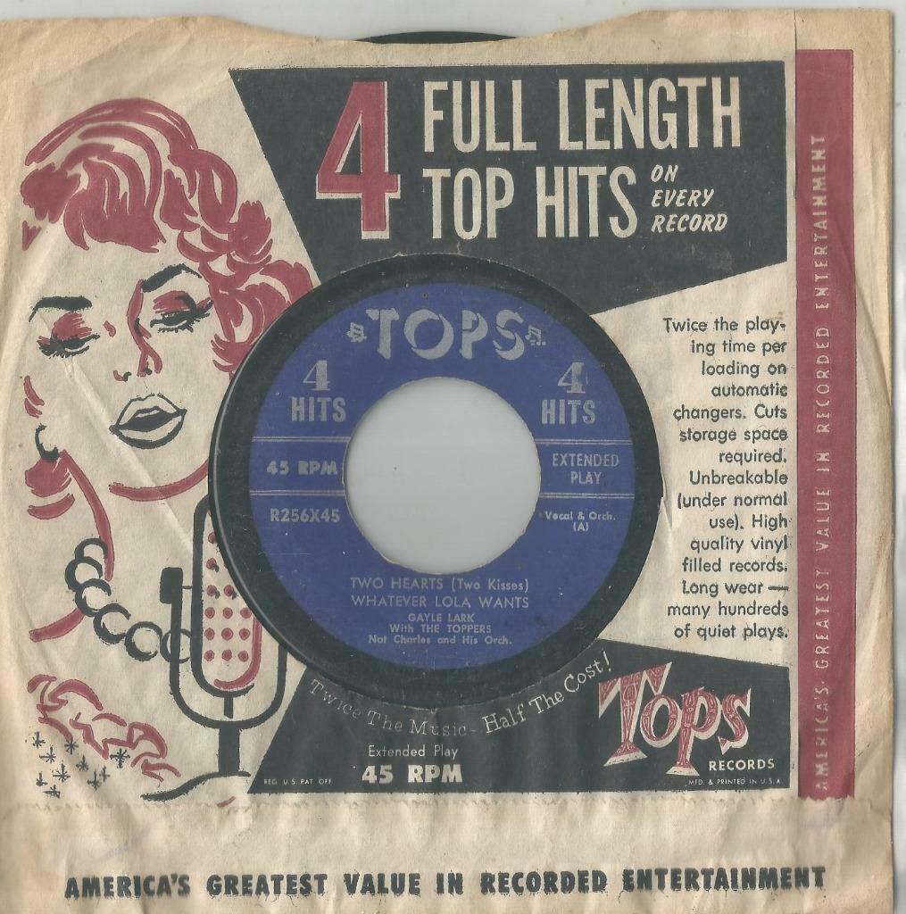Nat Charles & The Toppers - Cherry Pink and Apple Blossom Wh, Enlèvement ou Envoi, Utilisé, Pop
