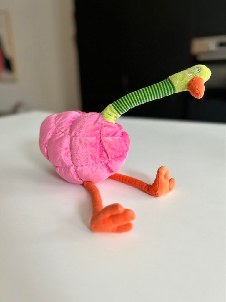 Knuffel flamingo, Kinderen en Baby's, Speelgoed | Knuffels en Pluche, Ophalen of Verzenden