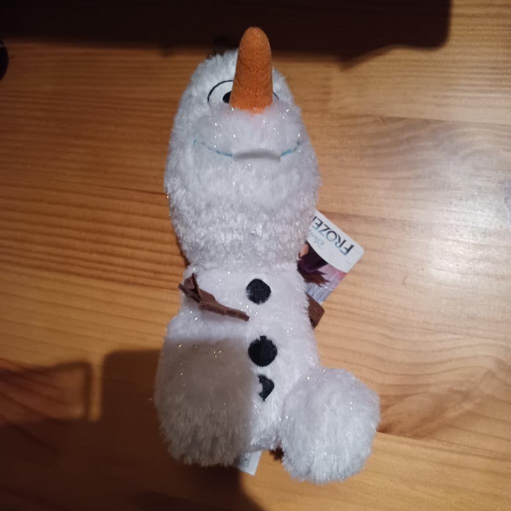 Glitter olaf, Kinderen en Baby's, Speelgoed | Knuffels en Pluche, Ophalen of Verzenden, Nieuw