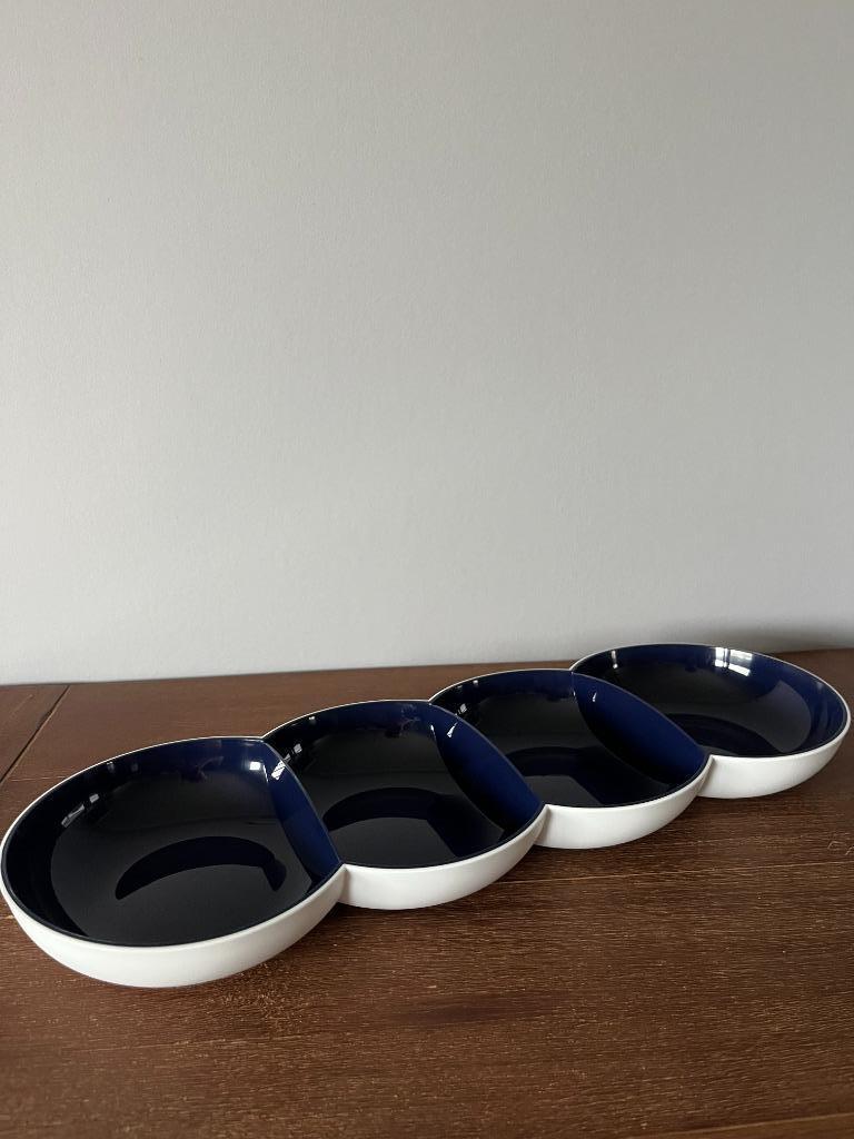 Snack/Tapasschaal Tupperware Allegra, Ophalen of Verzenden, Nieuw, Blauw, Schaal