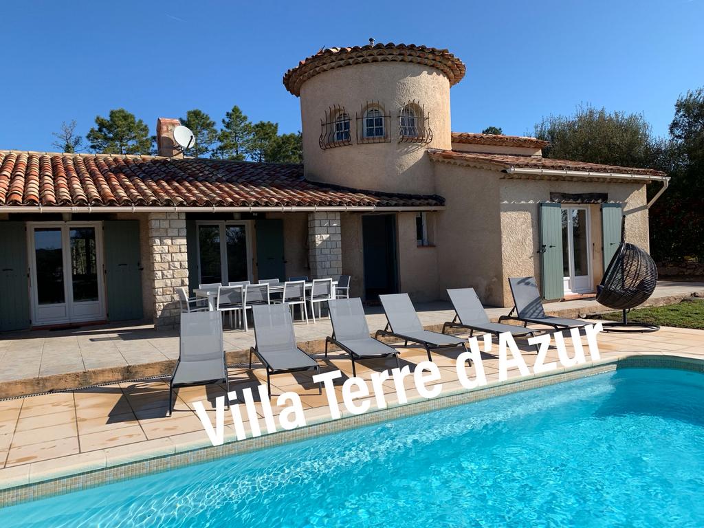 Villa Terre d’Azur met prive verwarmd zwembad in Z-Fr, Vakantie, Vakantiehuizen | Frankrijk, Provence en Côte d'Azur, Landhuis of Villa