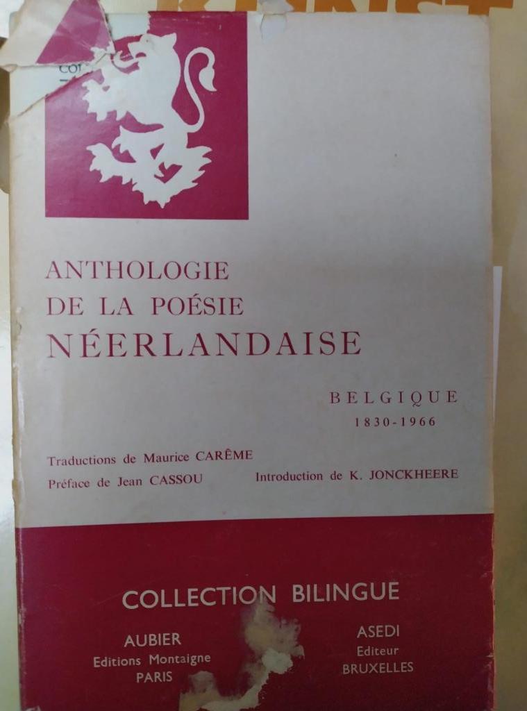 Anthologie de la poésie néerlandaise Belgique 1830-1966, Enlèvement ou Envoi