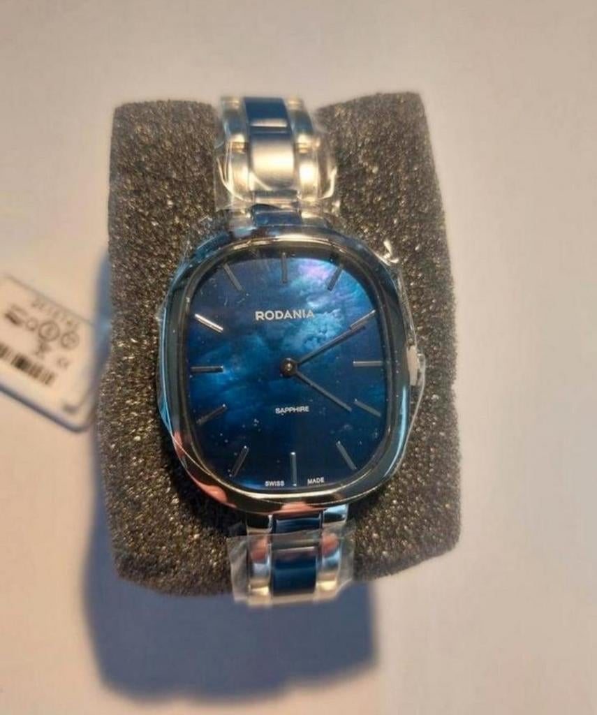 Nieuwe Dameshorloge Rodania Firenze Van 399 > 145 euro, Enlèvement, Neuf, Acier, Acier