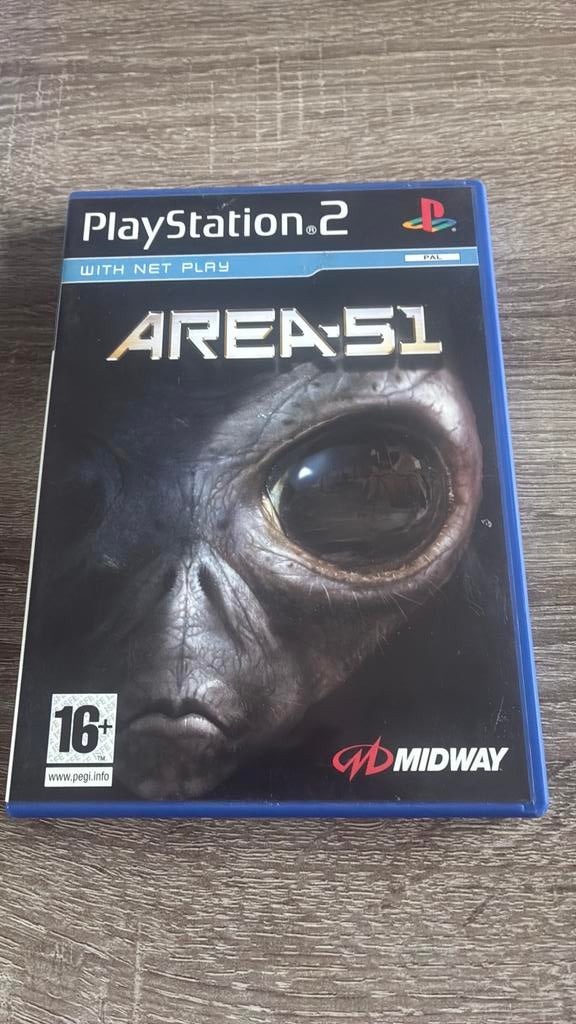 Area 51, PS2, Consoles de jeu & Jeux vidéo, Jeux | Sony PlayStation 2, Enlèvement ou Envoi, 2 joueurs, À partir de 18 ans, Comme neuf