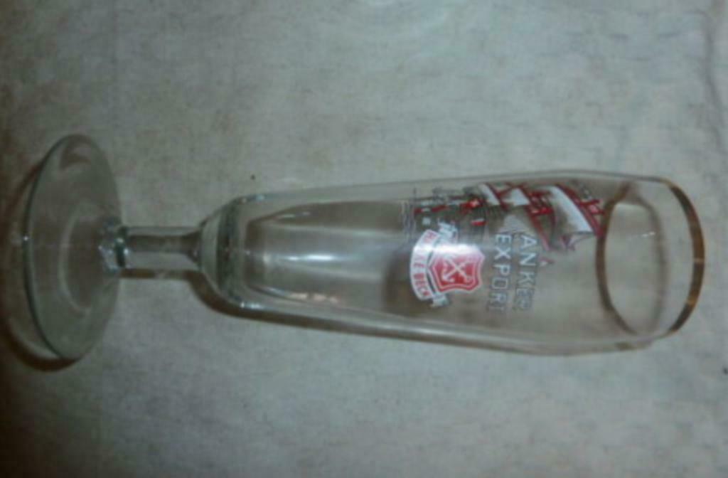 #H Bier glas ANKER EXPORT Haake - Beck 0,2L ' facetten ', Enlèvement ou Envoi, Neuf, Verre à bière