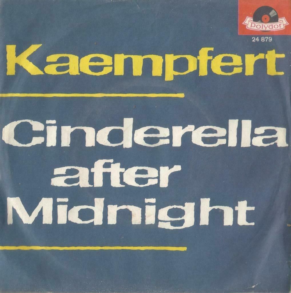 Bert Kaempfert – Cinderella after midnight / Golden wings in, Enlèvement ou Envoi, Utilisé, Pop