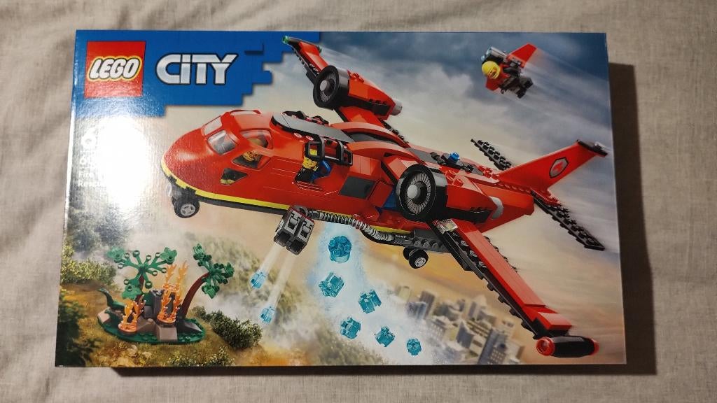 Lego City 60413 – Brandweervliegtuig, Ophalen of Verzenden, Nieuw, Complete set, Lego