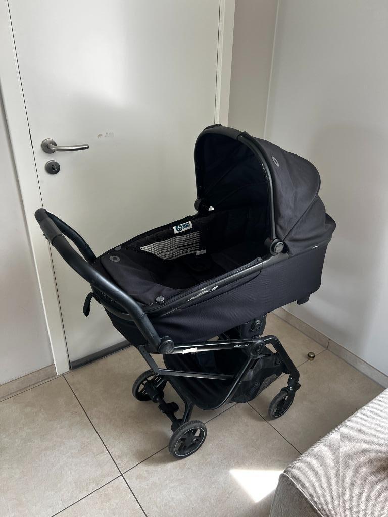 Maxi-Cosi Reisbed | Leona  | adapters | Pebble 360 | Isofix, Ophalen, Zo goed als nieuw, Reisbedje