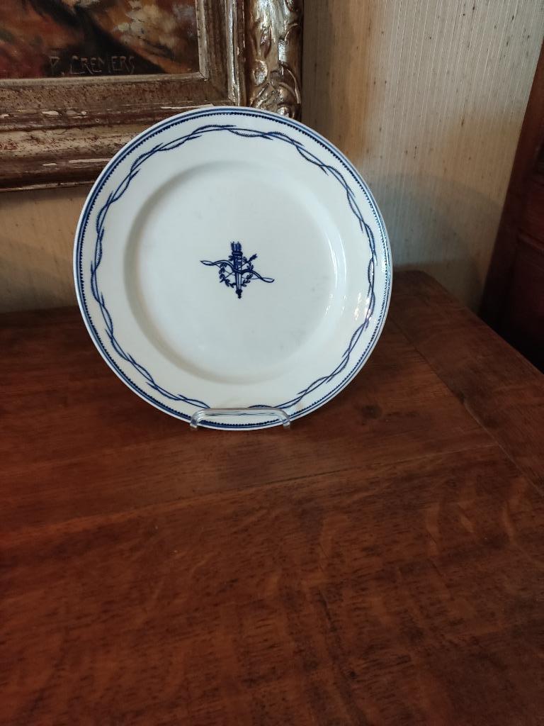 1 assiette en porcelaine de Tournai, Antiek en Kunst, Ophalen of Verzenden