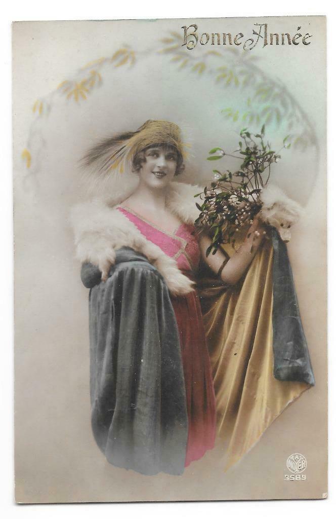 Bonne Année 3589 A Noyer, Enlèvement ou Envoi, Affranchie, (Jour de) Fête
