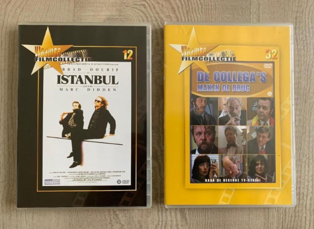 2 DVD’s Vlaamse filmcollectie, Vanaf 12 jaar, Ophalen of Verzenden, Zo goed als nieuw