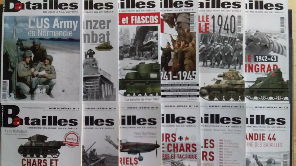 Batailles hors séries complètes n° 01 à 16 (Ed.Ysec), Livres, Guerre & Militaire, Utilisé, Général, Deuxième Guerre mondiale, Enlèvement ou Envoi