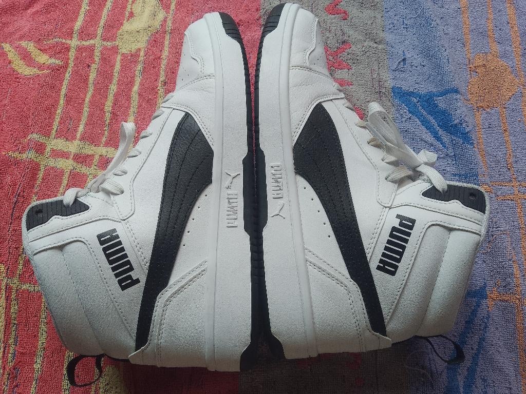 baskets puma maat 44 was 80€ in heel goede staat,proper, Vêtements | Hommes, Chaussures, Puma, Comme neuf, Blanc, Baskets