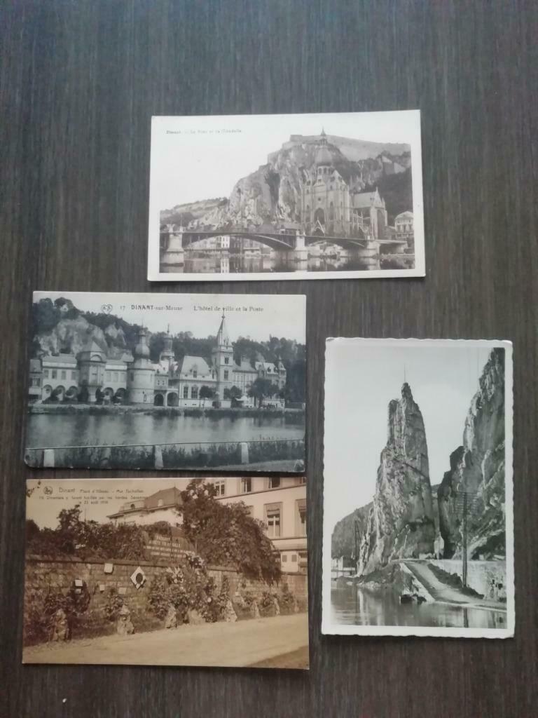 Dinant 4 oude postkaarten, Ophalen of Verzenden