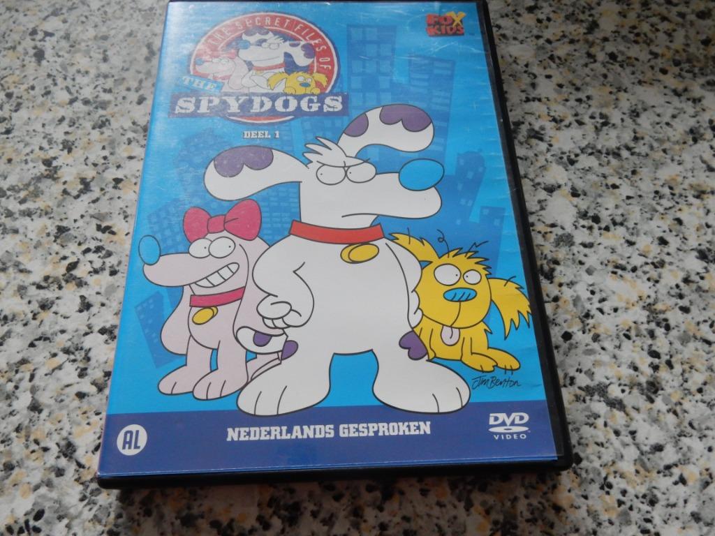 nr.2101- Dvd: the spydogs - tekenfilm, Alle leeftijden, Ophalen of Verzenden, Tekenfilm