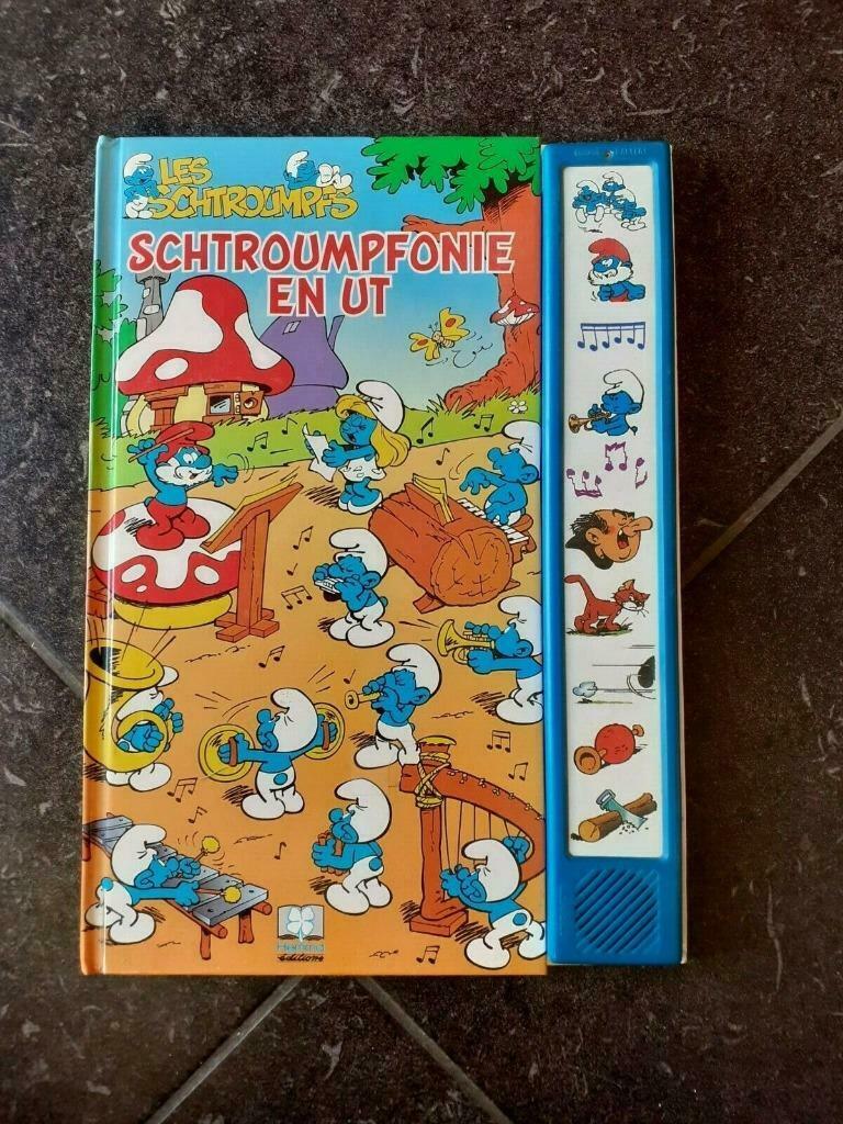 Livre sonore "les schtroumpfs : la schtroumpfonie en Ut" Pey, Enlèvement ou Envoi, Utilisé, Différents Schtroumpfs, Bande dessinée