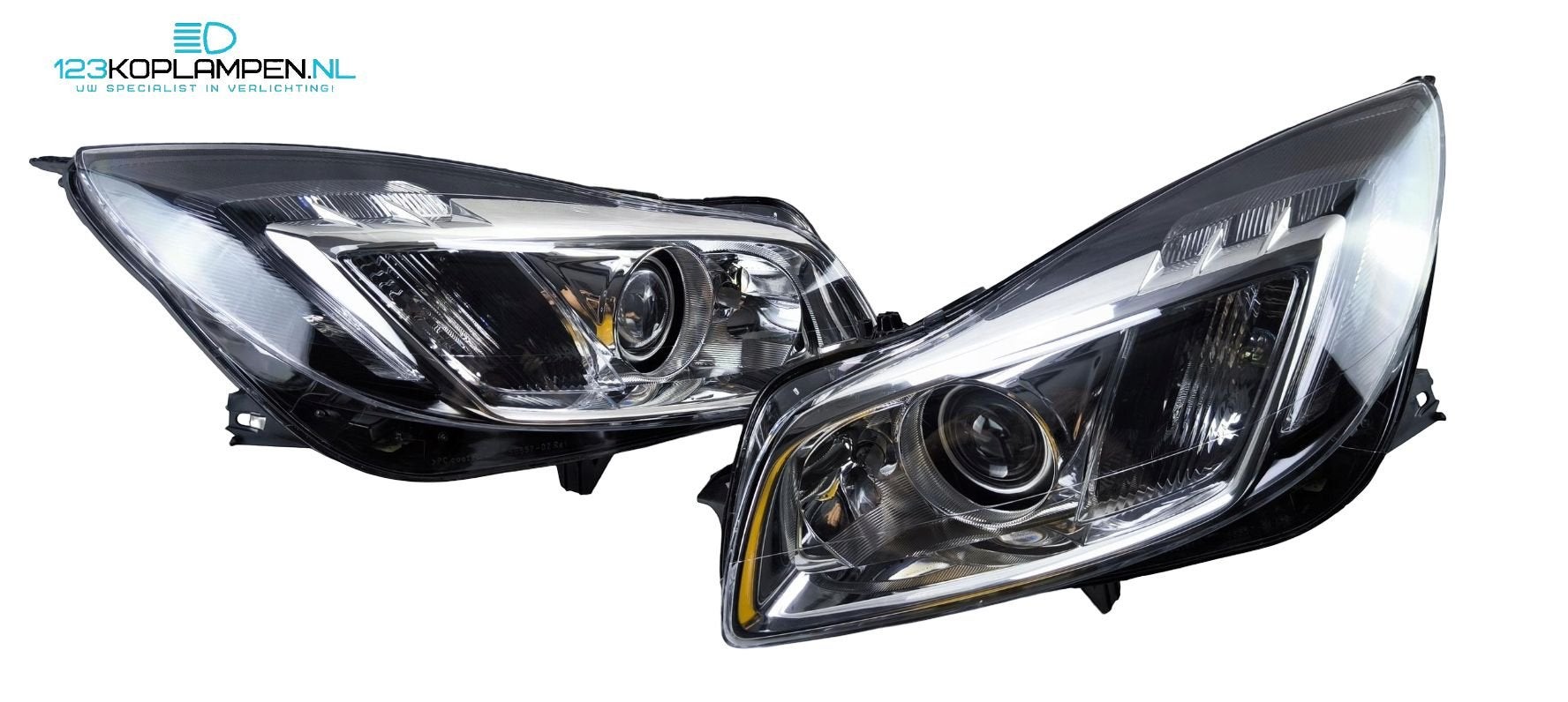 Opel Insignia A Xenon koplamp koplampen links rechts, Auto-onderdelen, Gebruikt, -, -, Opel