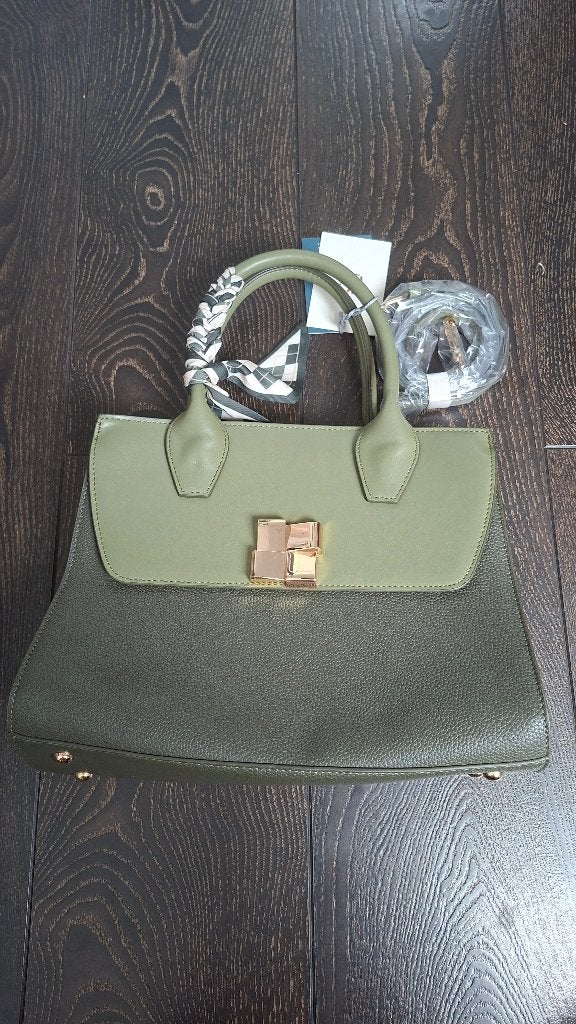 Sac à main vert Bessie London — neuf avec étiquettes, Enlèvement ou Envoi, Neuf, Vert, Sac à main