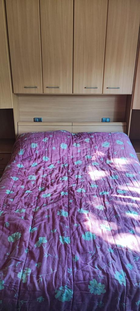 Chambre complète en chêne, Huis en Inrichting, Slaapkamer | Complete slaapkamers, Zo goed als nieuw
