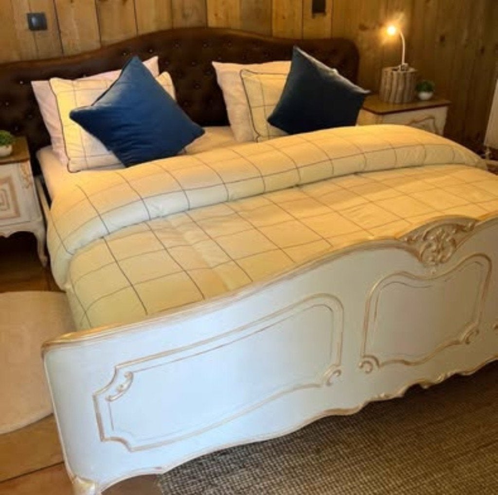 LIT KING SIZE 180x200 + 2 commodes, Enlèvement