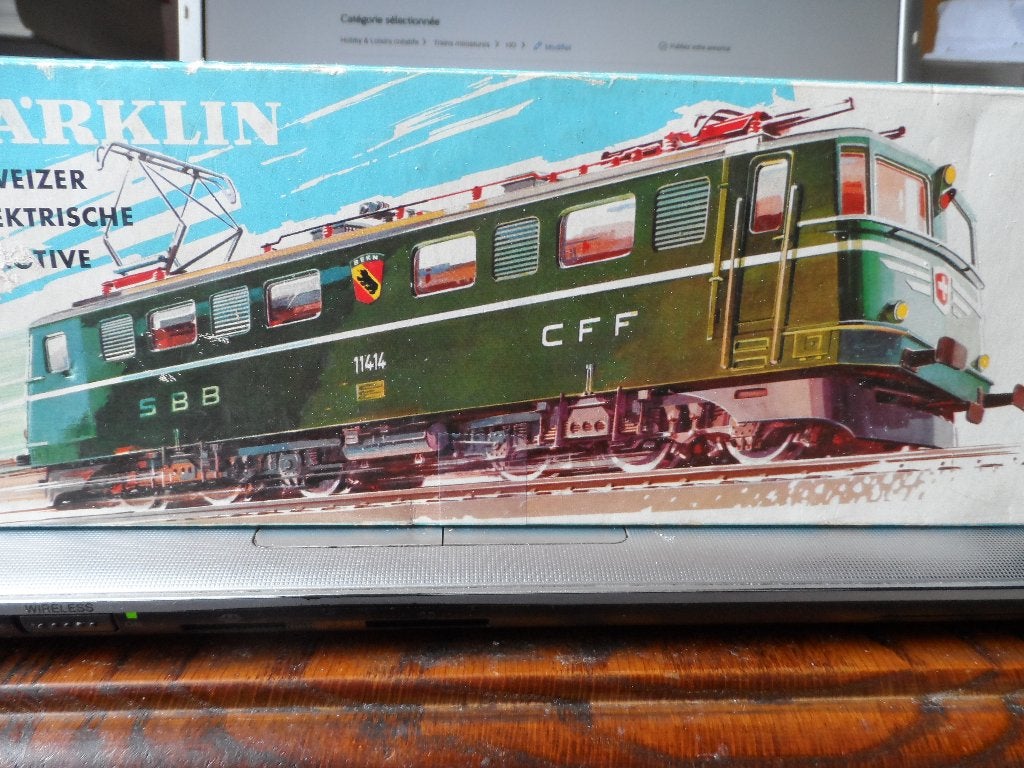 MARKLIN HO 3050 - En boite d'origine - SBB-11414 - CFF..., Analogique, Enlèvement ou Envoi, Comme neuf, Locomotive