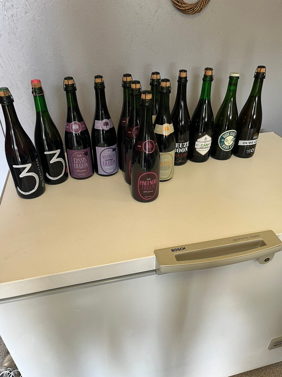 Geuze, Ophalen, Nieuw