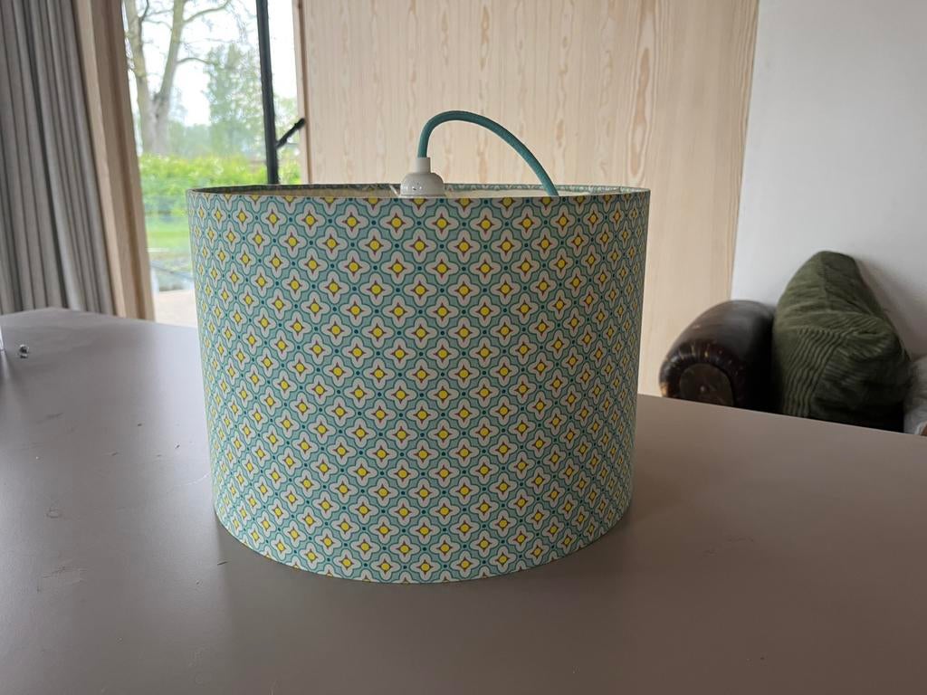 Lampenkap, Ophalen, Gebruikt, 25 tot 50 cm, Blauw