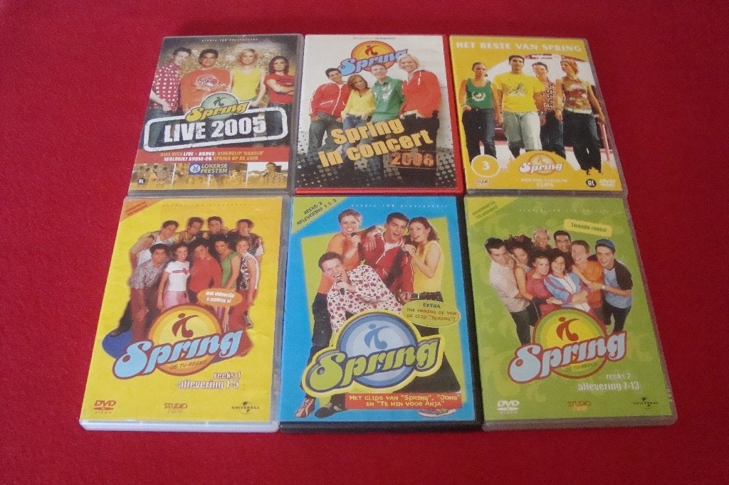 spring dvd's, Enlèvement ou Envoi