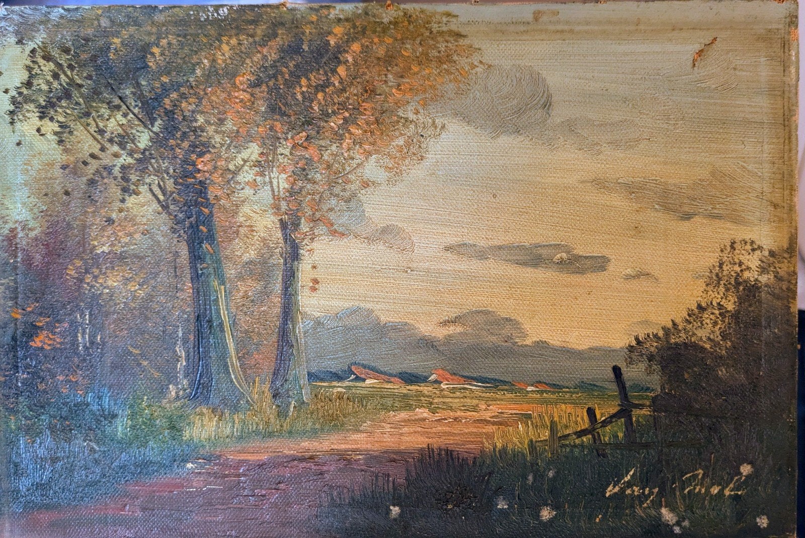 Schilderij Pieter De Vos, Ophalen, Klassiek, Landschap