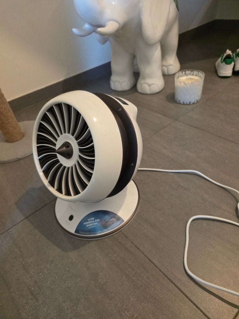 Rowenta krachtige ventilator warm en koud, Elektronische apparatuur, Ophalen of Verzenden, Ventilator met afstandsbediening