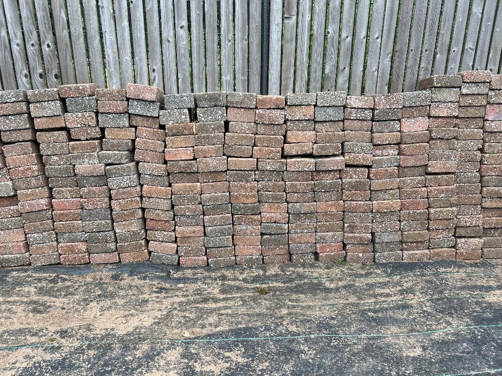 Klinkers kleine en grote, Tuin en Terras, Ophalen, Gebruikt, Klinkers