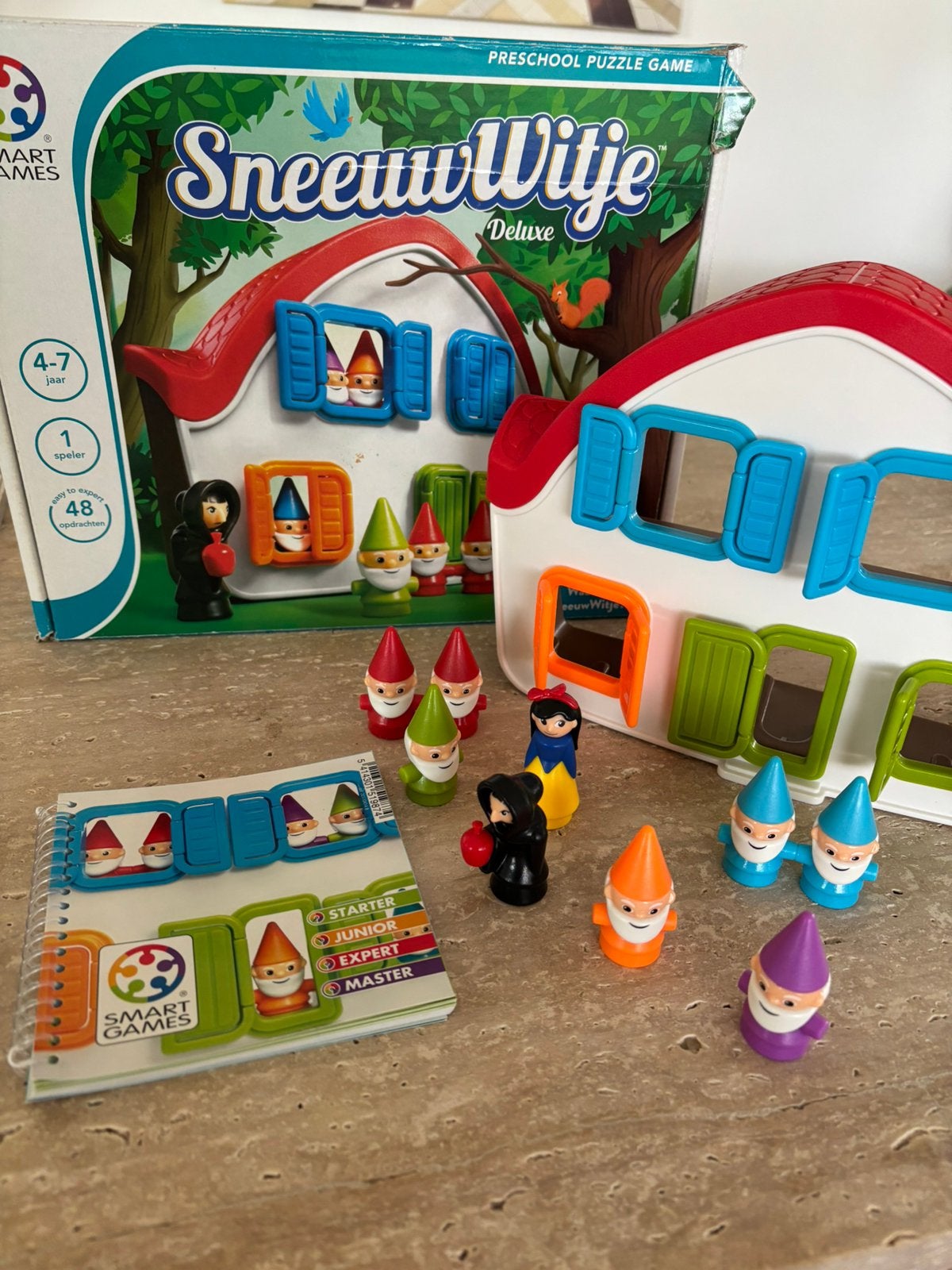 SmartGames Sneeuwwitje Deluxe – uitstekende staat, Ophalen of Verzenden, Zo goed als nieuw
