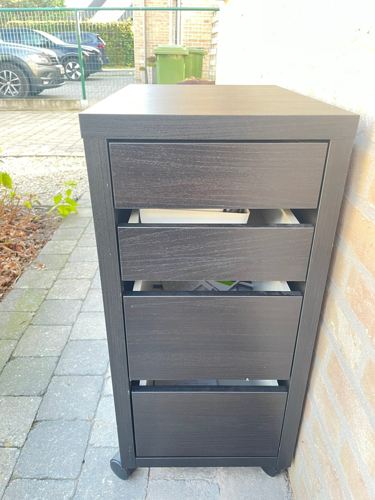 Ladenkast op wielen, Ophalen, Zo goed als nieuw