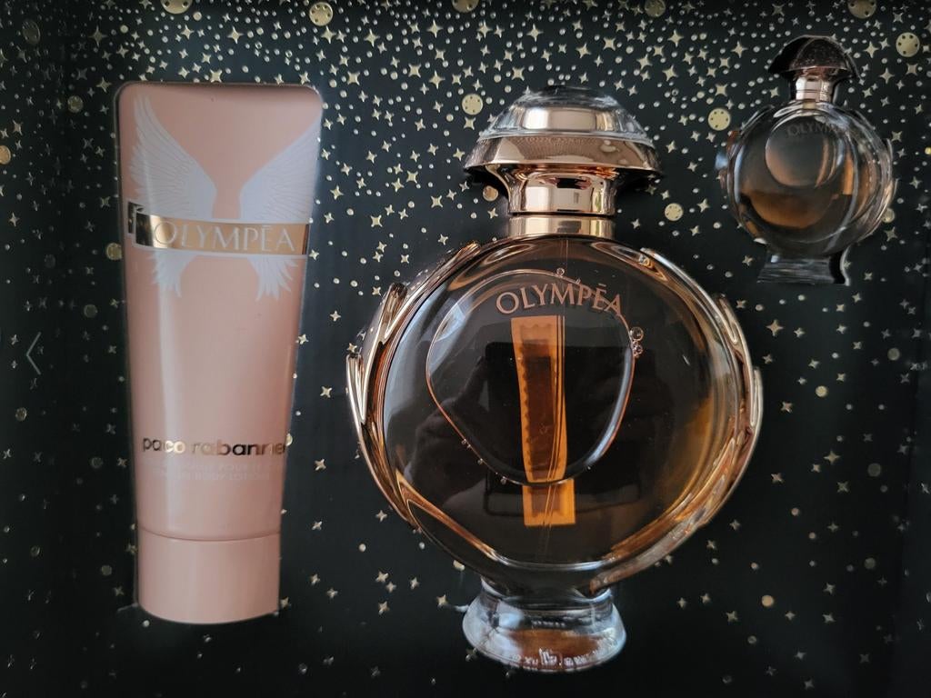 Paco Rabanne Olympea Eau De Parfum 80 ml giftset body lotion, Enlèvement ou Envoi, Neuf