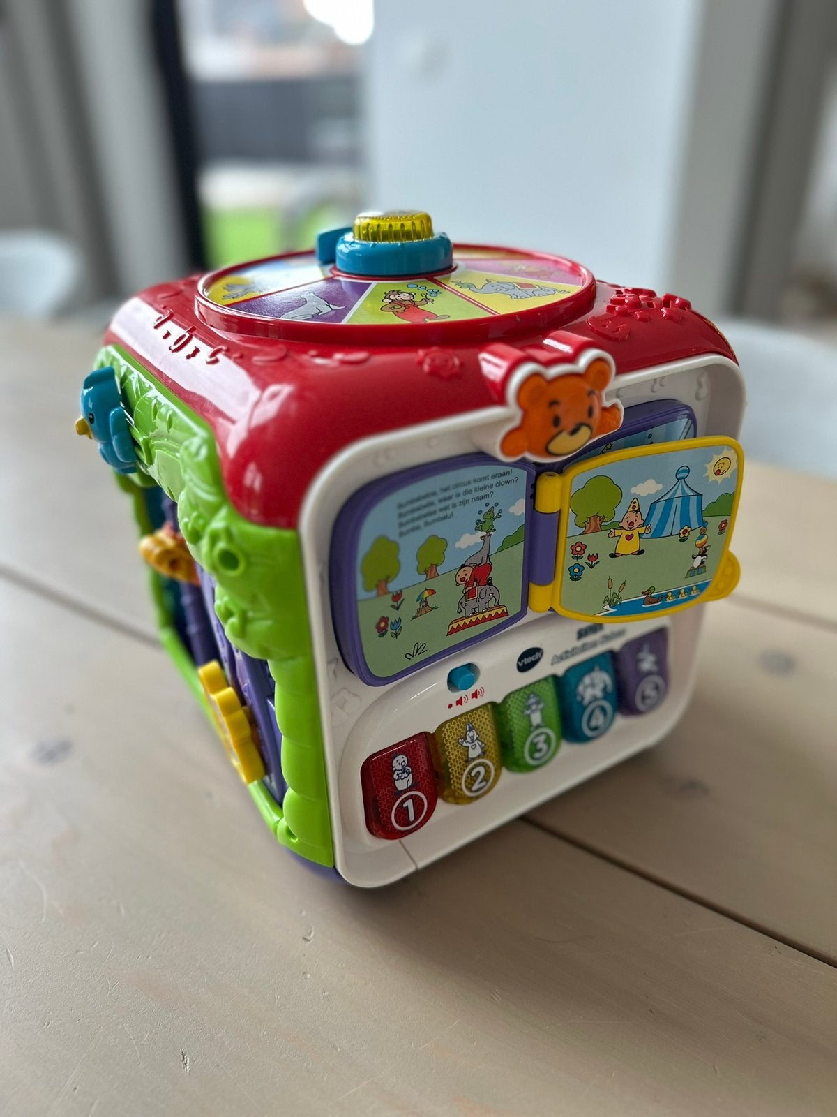 Vtech Bumba speelkubus met blokjes, Ophalen, Zo goed als nieuw, 6 maanden tot 2 jaar