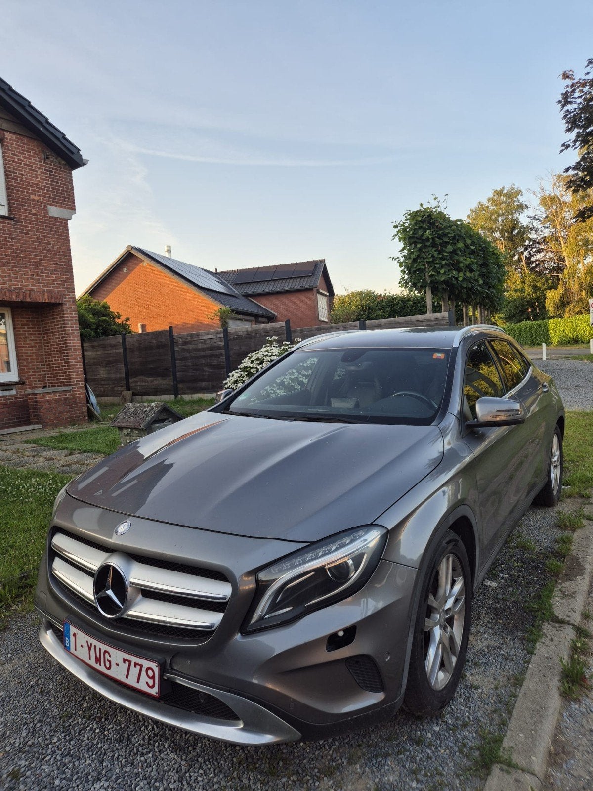 Mercedes GLA 4x4 euro6, Automaat, Bedrijf, Zilver of Grijs, Te koop