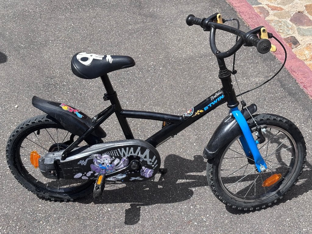Vélo 16’ 4-6 ans, Enlèvement, Utilisé, 16 à 20 pouces, BTwin Décathlon