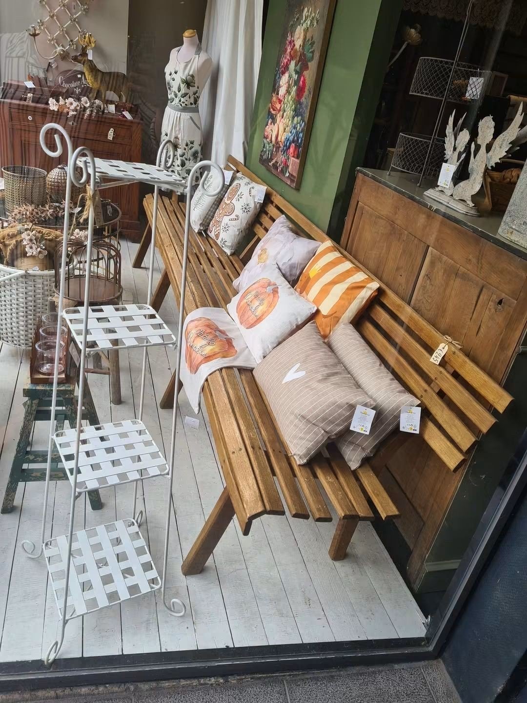 banc long en bois vintage, Enlèvement
